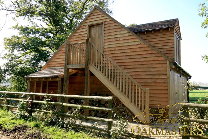 Two Bay Garage Loft Room External Staircase Two Bay Garage Loft Room External Staircase