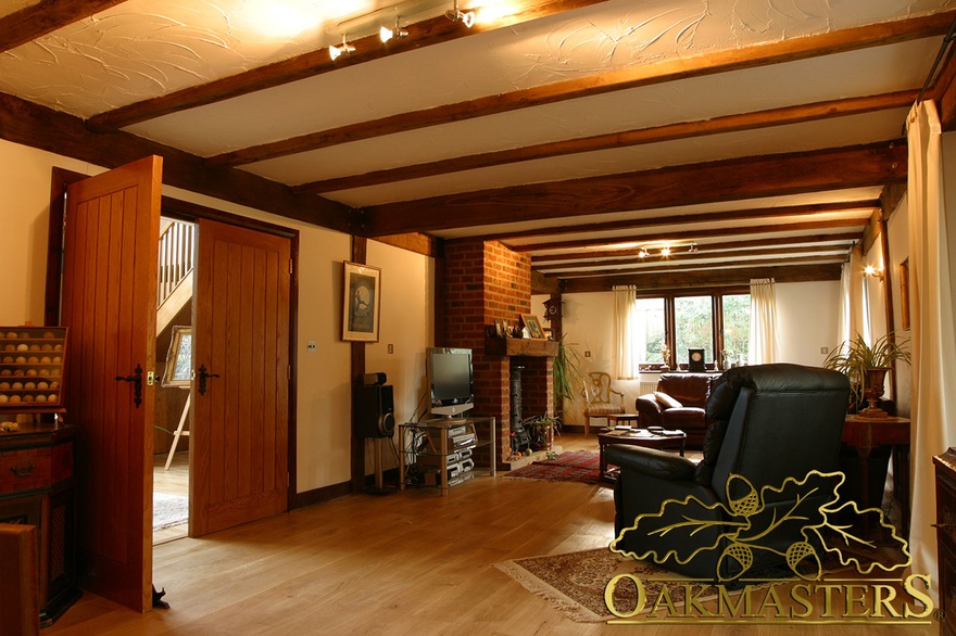 Solid oak ceiling beams - 142608