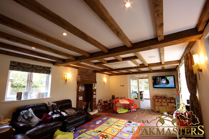 Oak beam layouts can be made to all shapes and sizes - 141007