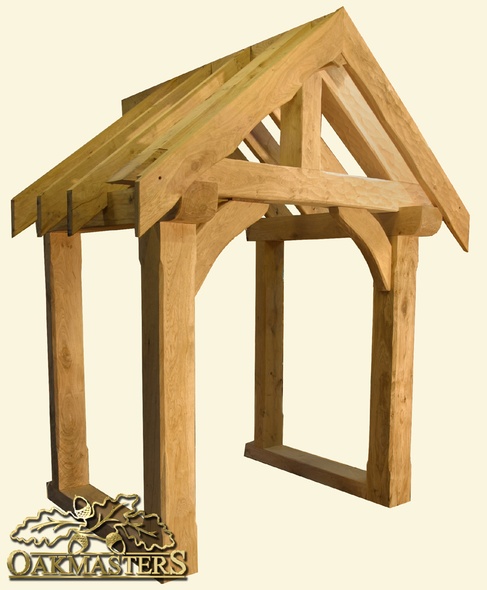 Oak porch frame kit