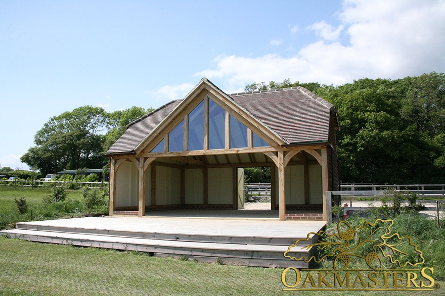 Clayton burial ground shelter in Sussex