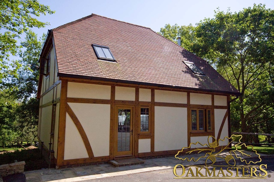 Oak framed garden house