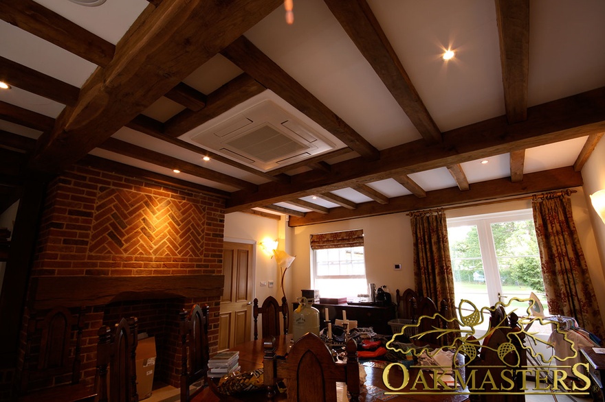 Oak beam layout incorporating a ventilation unit - 135331