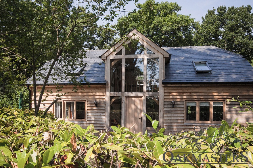 The front of the barn is welcoming and has a great kerb appeal.