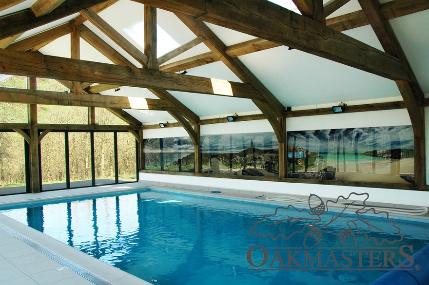 We just can't quite get enough of the impressive oak vaulted ceiling