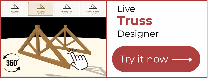 Live Truss Designer: design your oak roof truss in 3D